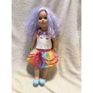 My Life 18" 2013 Cititoy As Unicorn Trainer Doll EUC